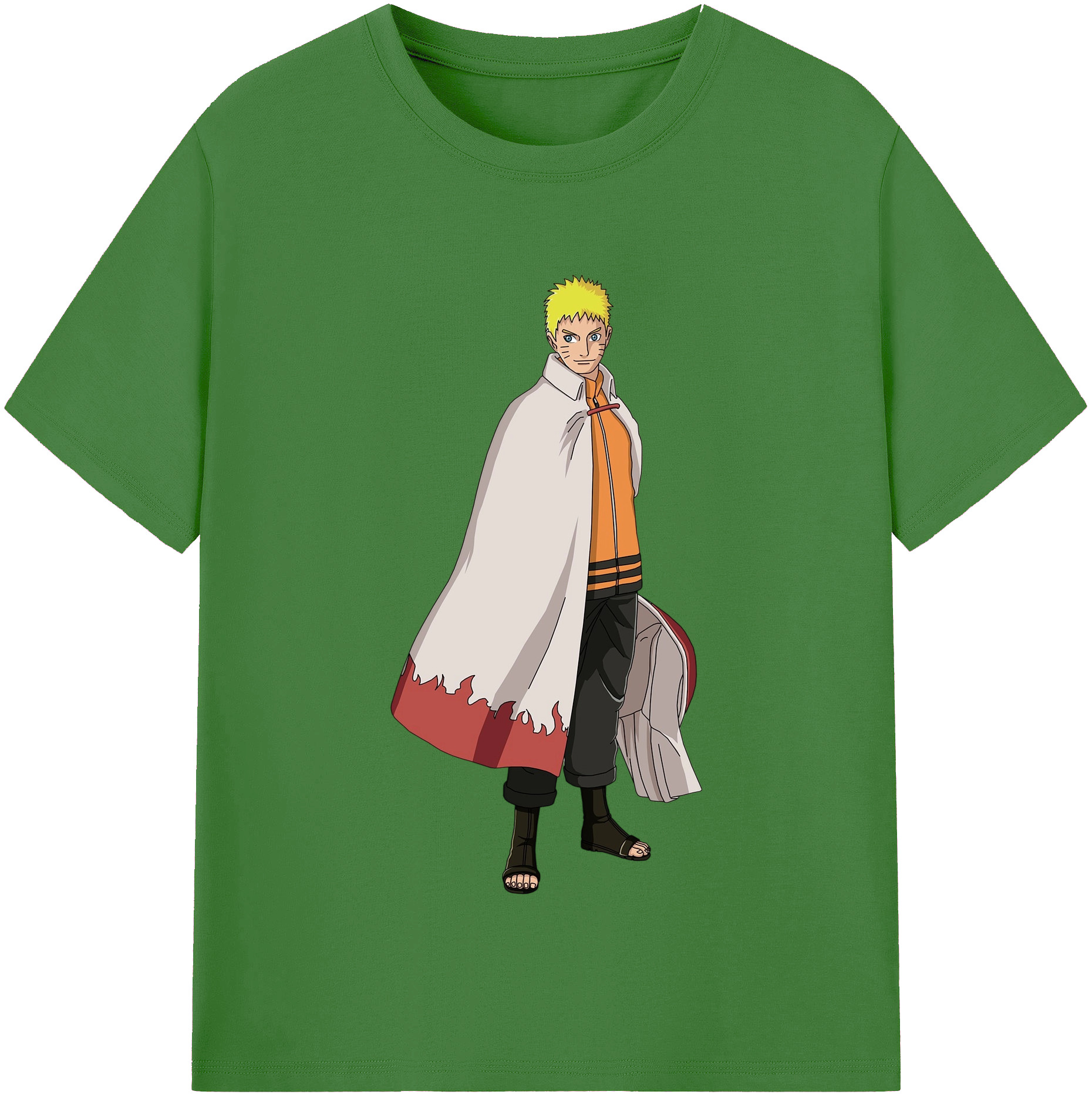 （画像用） NARUTO -ナルト- うずまき ナルト Uzumaki Naruto レディースカジュアルプリントTシャツ（綿100％）